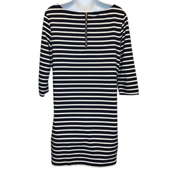 Gap Long Sleeve Striped Dress, M - Picture 3 of 6